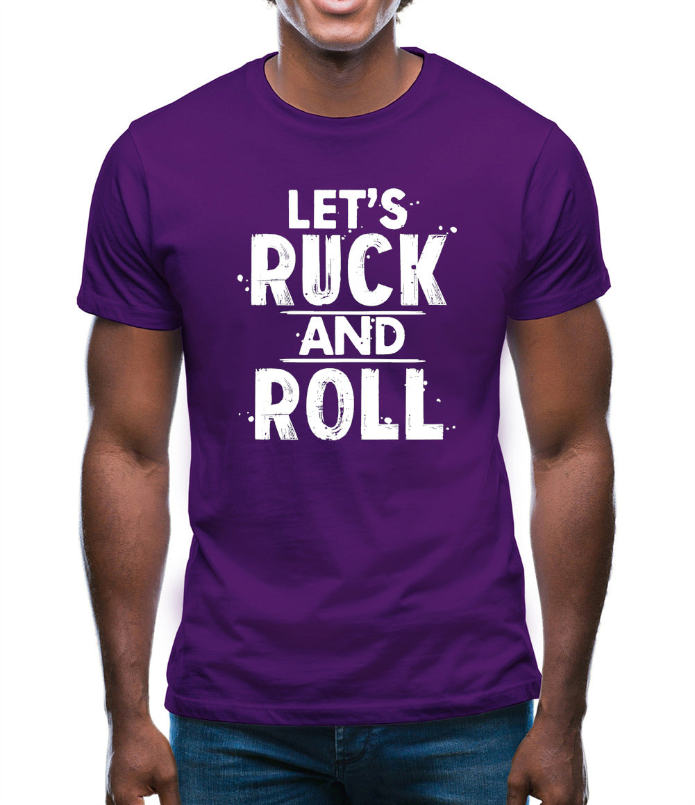Let's Ruck And Roll Mens T-Shirt