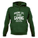 Imagine Life Without Gaming Unisex Hoodie