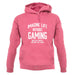 Imagine Life Without Gaming Unisex Hoodie