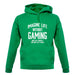 Imagine Life Without Gaming Unisex Hoodie
