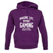 Imagine Life Without Gaming Unisex Hoodie