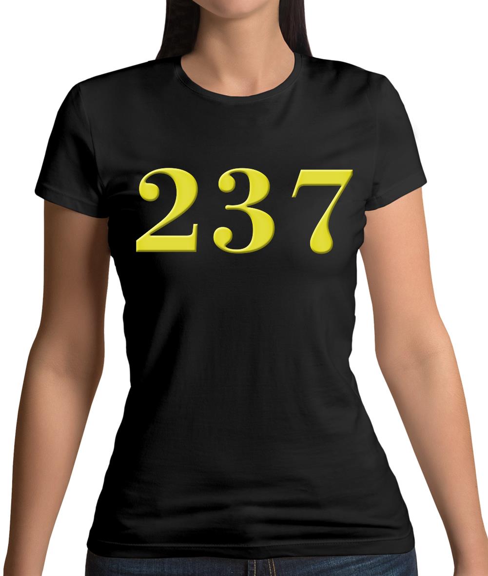 237 (Colour) Womens T-Shirt
