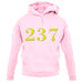 237 (Colour) unisex hoodie