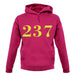 237 (Colour) unisex hoodie