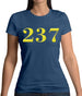 237 (Colour) Womens T-Shirt