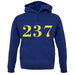 237 (Colour) unisex hoodie