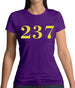 237 (Colour) Womens T-Shirt