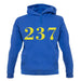 237 (Colour) unisex hoodie