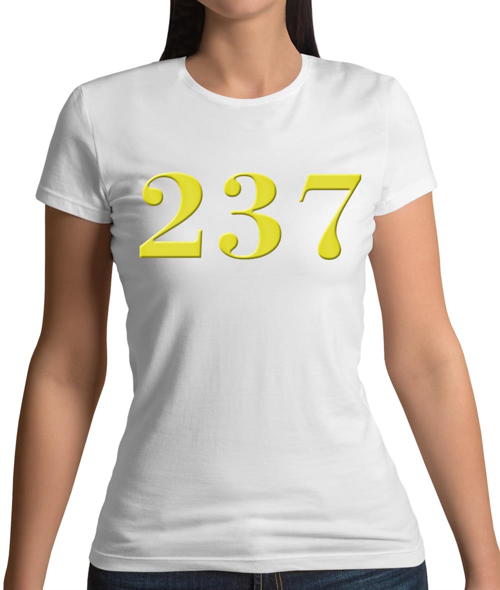 237 (Colour) Womens T-Shirt