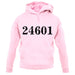 24601 Prison Number unisex hoodie