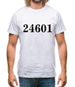 24601 Prison Number Mens T-Shirt