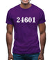 24601 Prison Number Mens T-Shirt