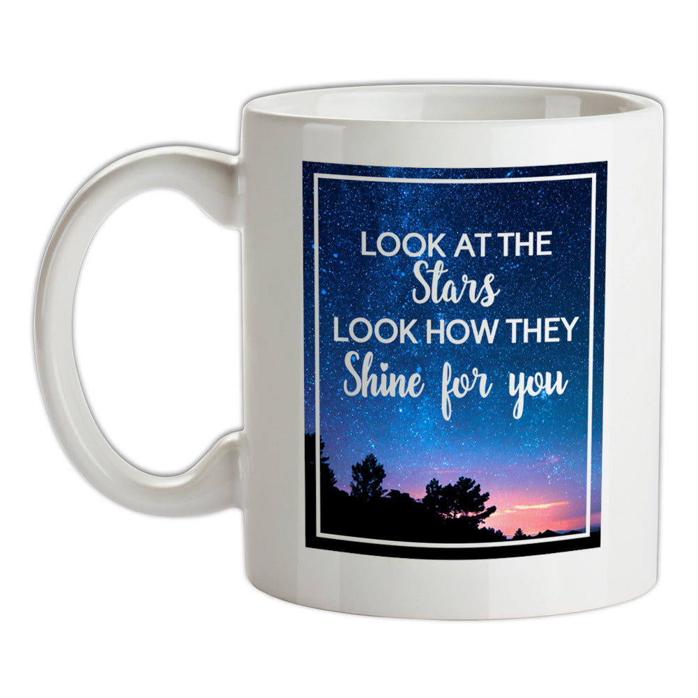 Look At The Stars Ceramic Mug