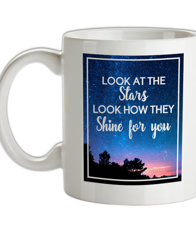 Look At The Stars Ceramic Mug