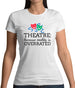 Theatre, Because Reality Is Overrated Womens T-Shirt