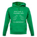 Who Has 2 Thumbs And Is Awesome unisex hoodie