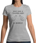 Who Has 2 Thumbs And Is Bored Womens T-Shirt