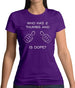 Who Has 2 Thumbs And Is Dope Womens T-Shirt