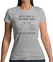 Who Has 2 Thumbs And Needs Coffee Womens T-Shirt