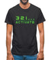 321…Activate Mens T-Shirt