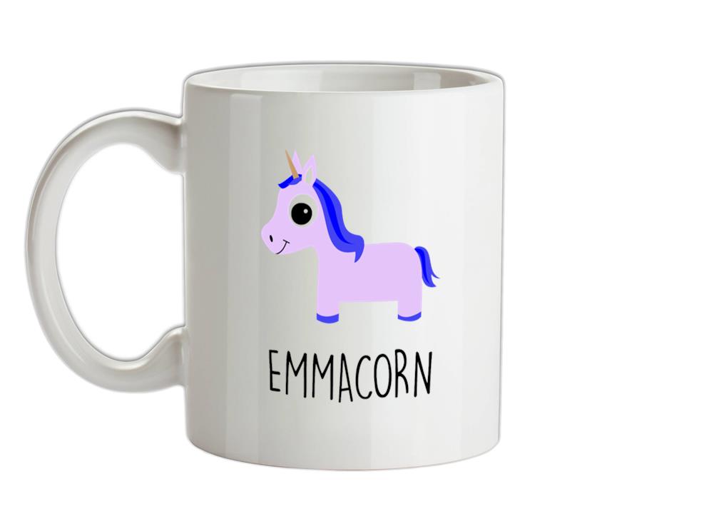 Personalised Unicorn Name Ceramic Mug