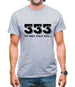 Half Evil 333 Mens T-Shirt