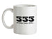 Half Evil 333 Ceramic Mug