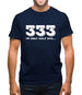 Half Evil 333 Mens T-Shirt