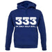 Half Evil 333 unisex hoodie