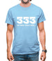 Half Evil 333 Mens T-Shirt
