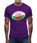 Welsh Flag Rugby Ball Mens T-Shirt