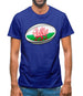 Welsh Flag Rugby Ball Mens T-Shirt