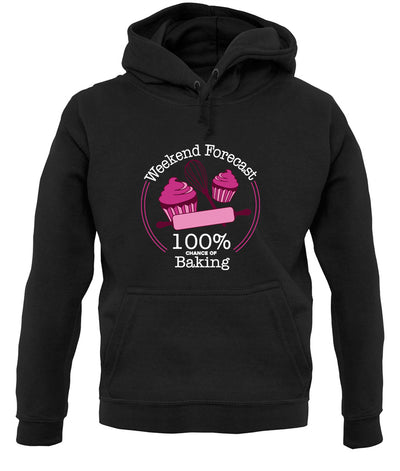 Weekend Forecast - Baking Unisex Hoodie