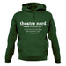 Theatre Nerd Definition Unisex Hoodie