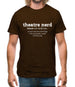 Theatre Nerd Definition Mens T-Shirt