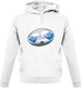 Scottish Flag Rugby Ball Unisex Hoodie