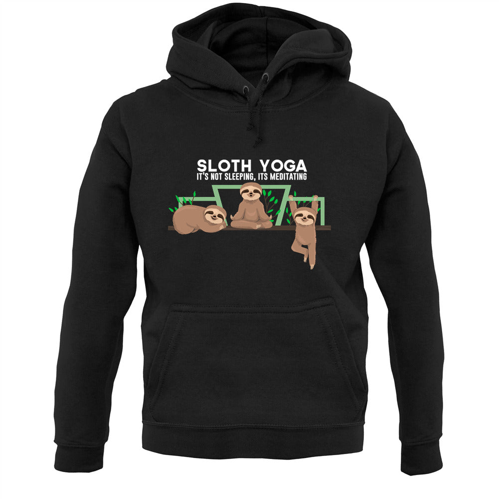 Sloth Yoga Unisex Hoodie