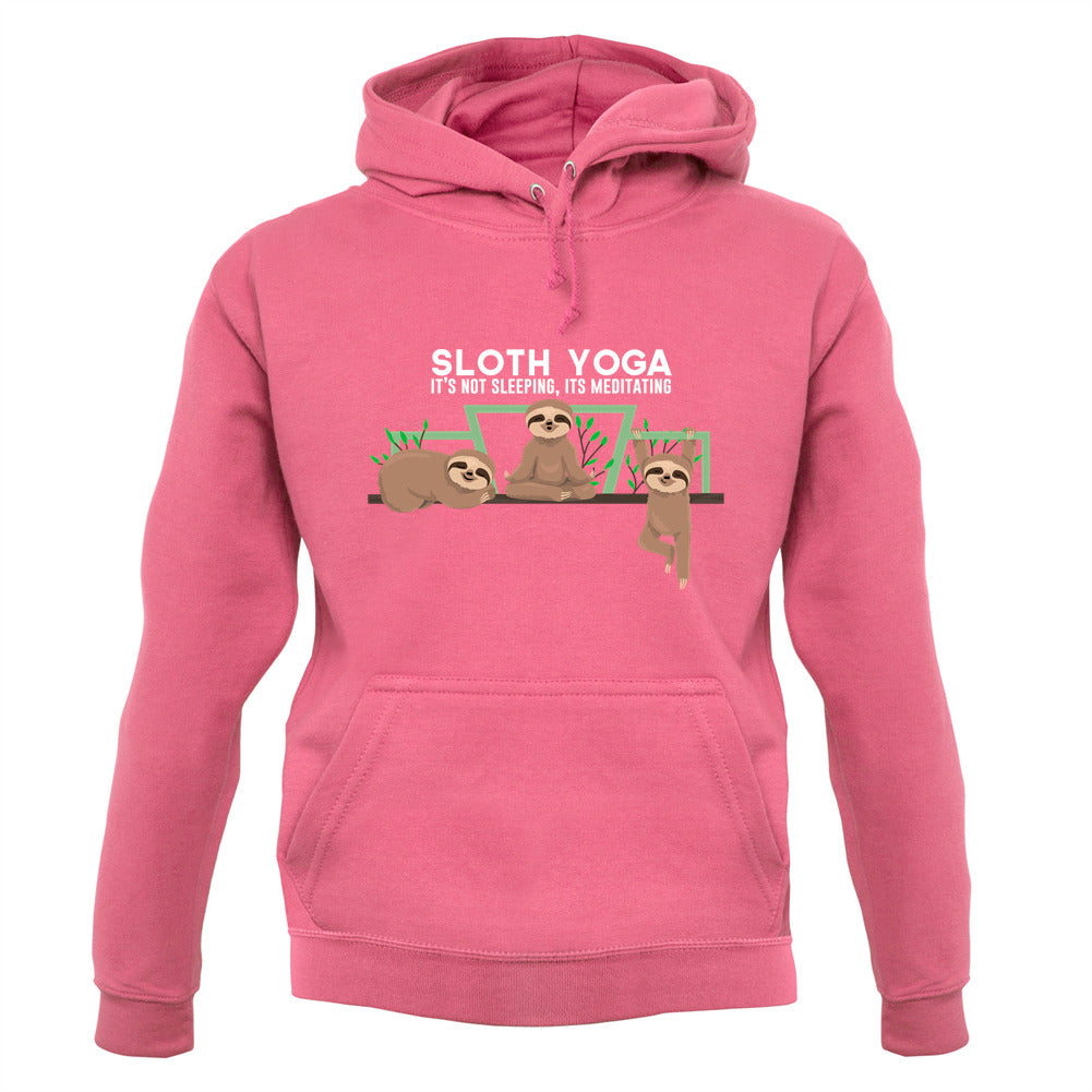Sloth Yoga Unisex Hoodie