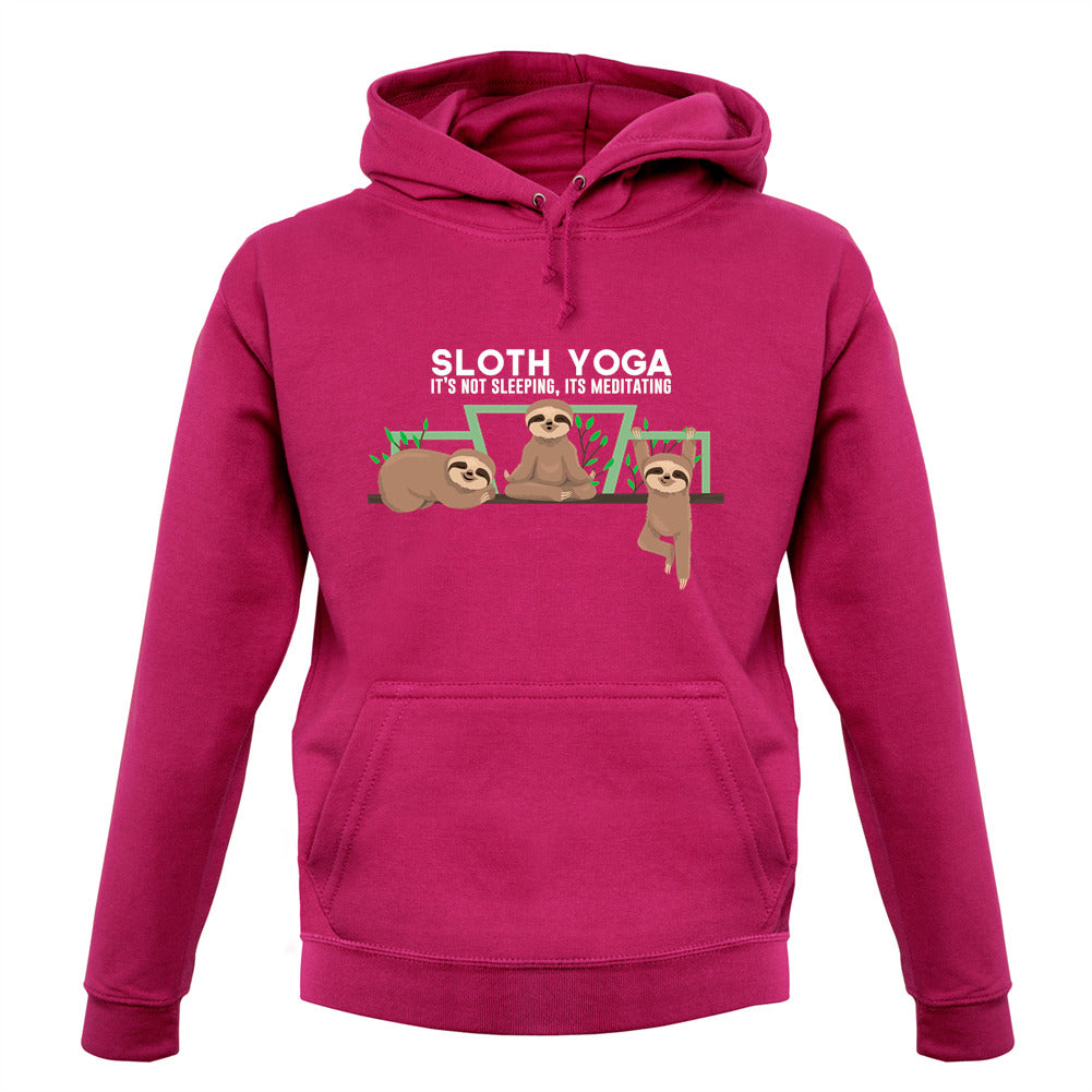 Sloth Yoga Unisex Hoodie