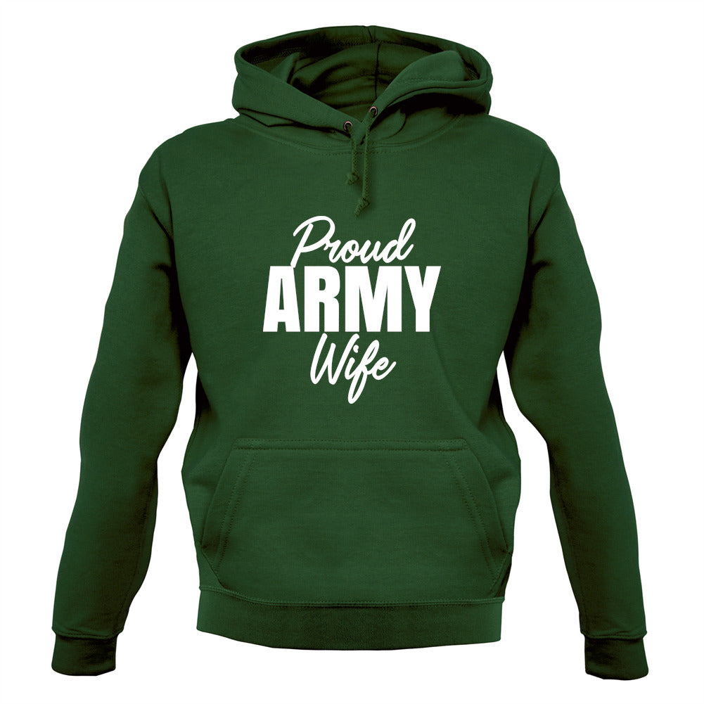 Proud Army Wife Unisex Hoodie