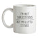 I'm Not Superstitious Ceramic Mug