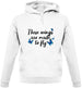 These Wings Are Made To Fly Unisex Hoodie