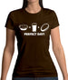 Perfect Day, Pie, Beer And Rugby Womens T-Shirt