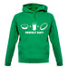 Perfect Day, Pie, Beer And Rugby Unisex Hoodie