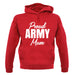 Proud Army Mum Unisex Hoodie