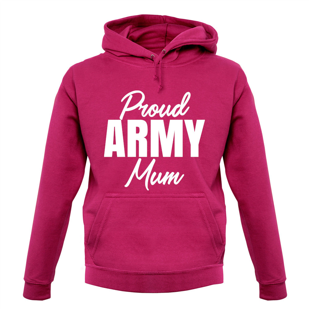 Proud Army Mum Unisex Hoodie