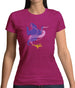 Genie In A Lamp Womens T-Shirt