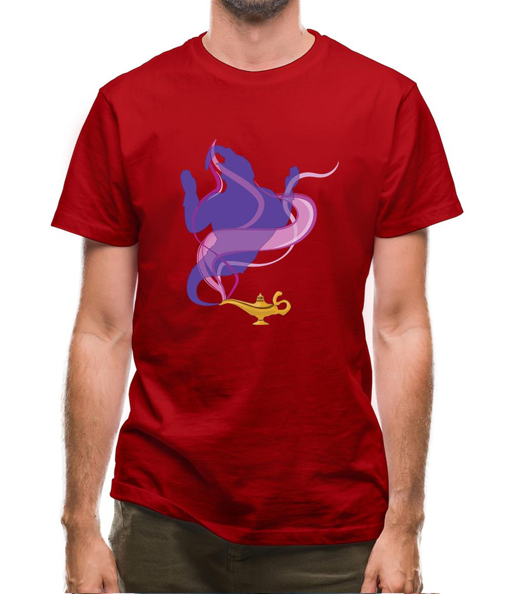 Genie In A Lamp Mens T-Shirt