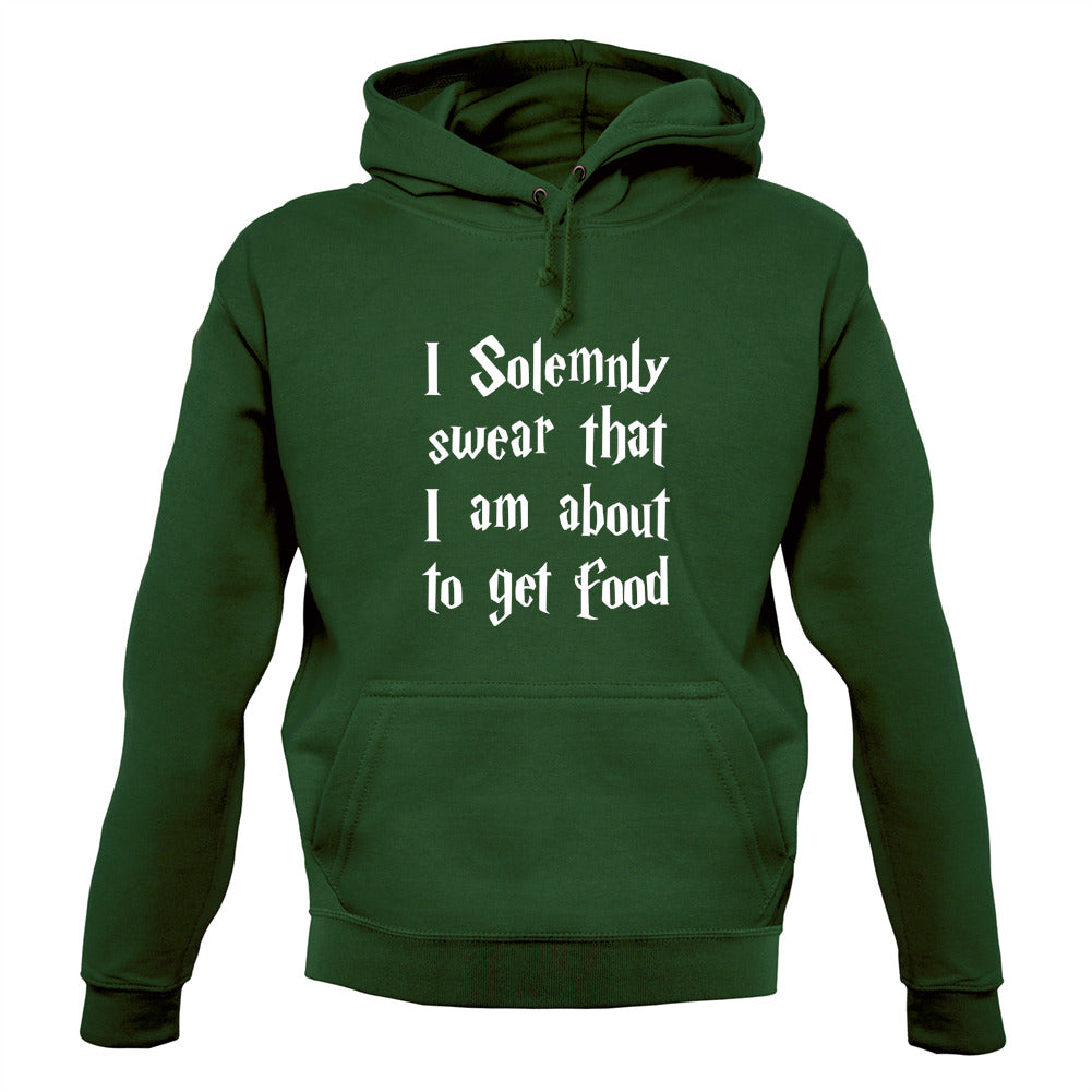 I Solemnly Swear That I Am About To Get Food Unisex Hoodie