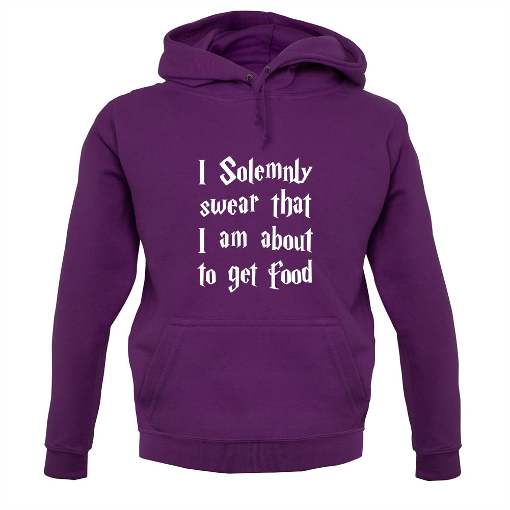 I Solemnly Swear That I Am About To Get Food Unisex Hoodie